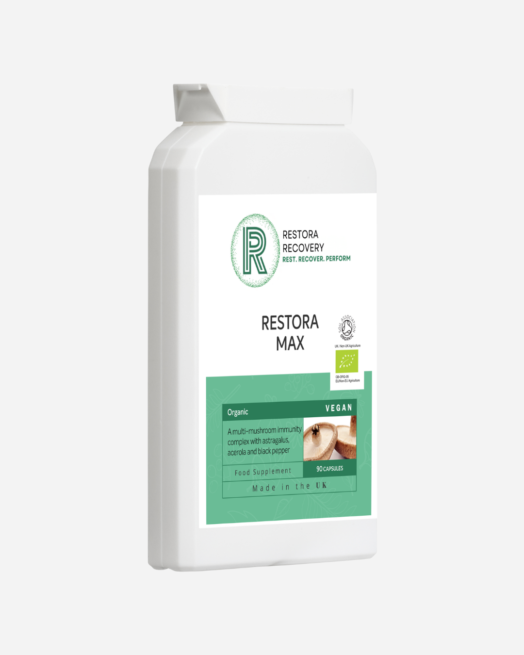 Discover Restora Max: UK-Made Organic Mushroom Supplements for Recovery & Resilience