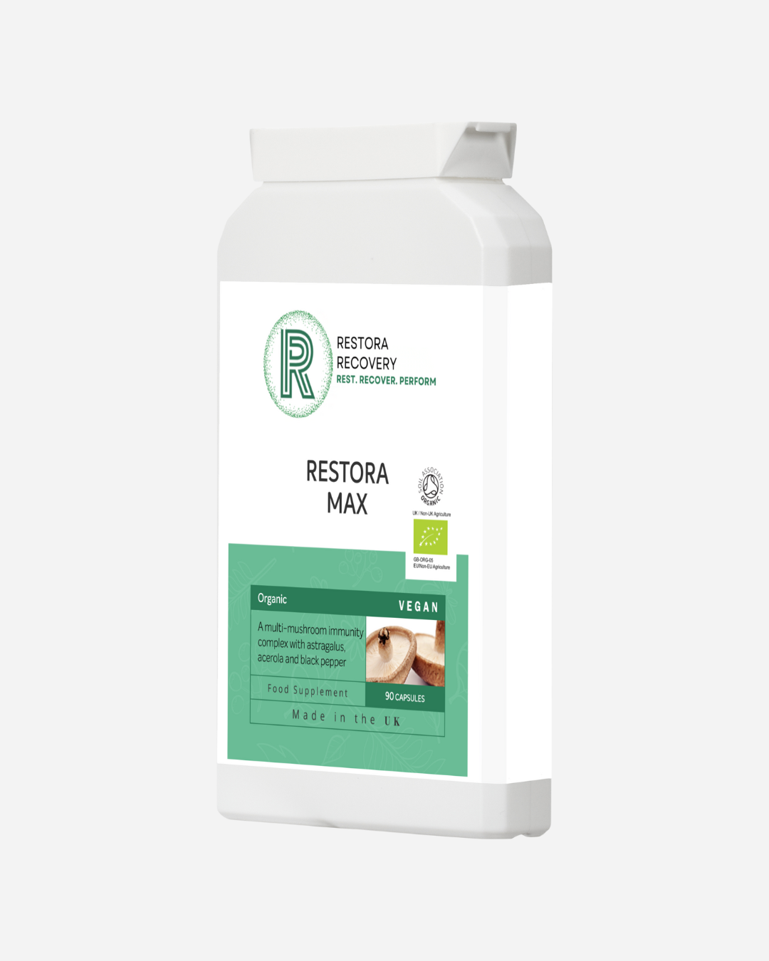 Discover Restora Max: UK-Made Organic Mushroom Supplements for Recovery & Resilience